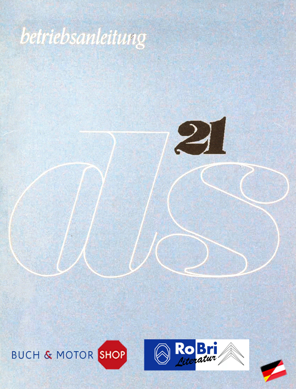 Citroën D Instructieboekje 1965 DS21